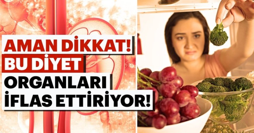 Diyet yaparken 2 kere düşünün! Şok diyetler sağlığı olumsuz etkiliyor